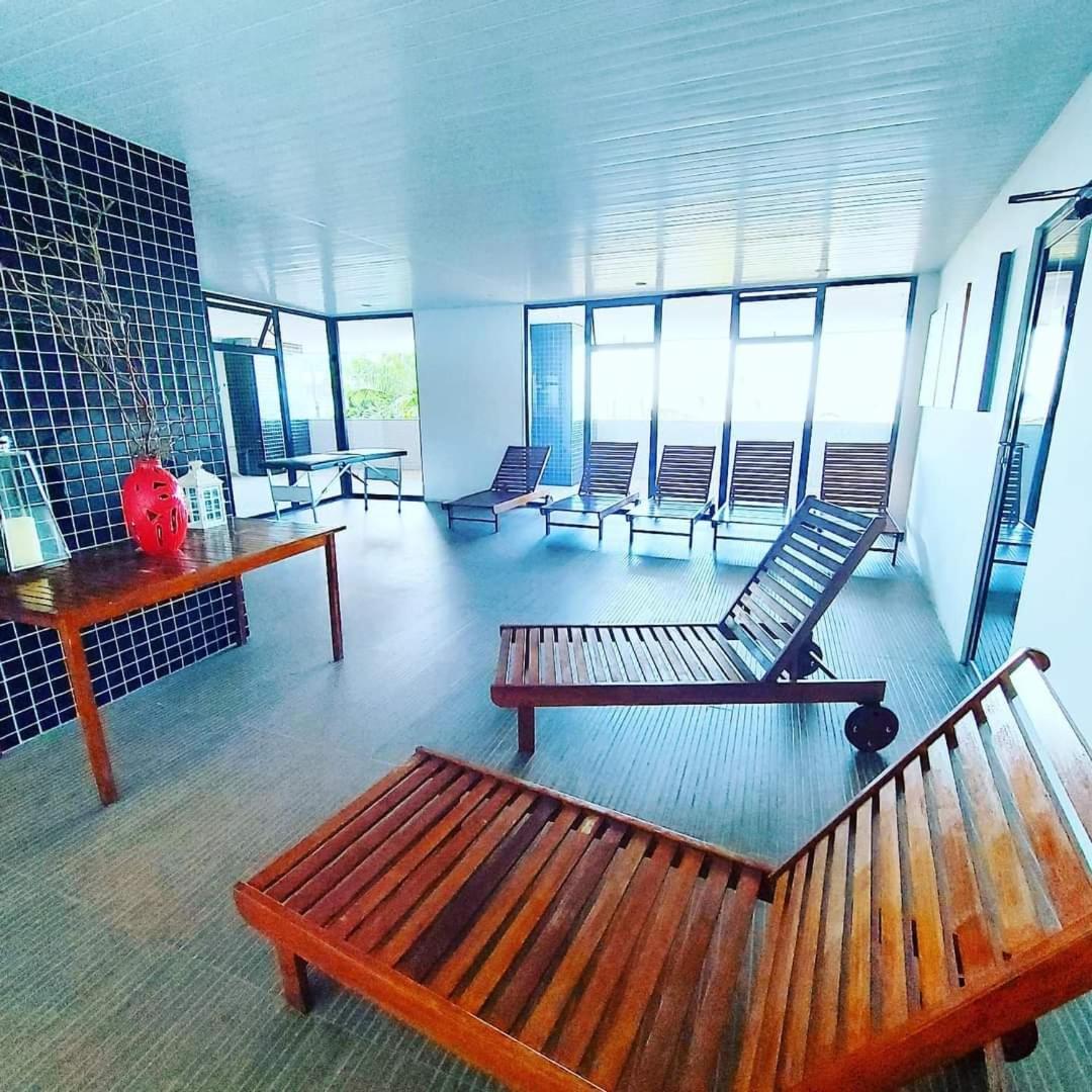 Apartamento Beira Mar Landscape By Wl Temporada Форталеза Экстерьер фото