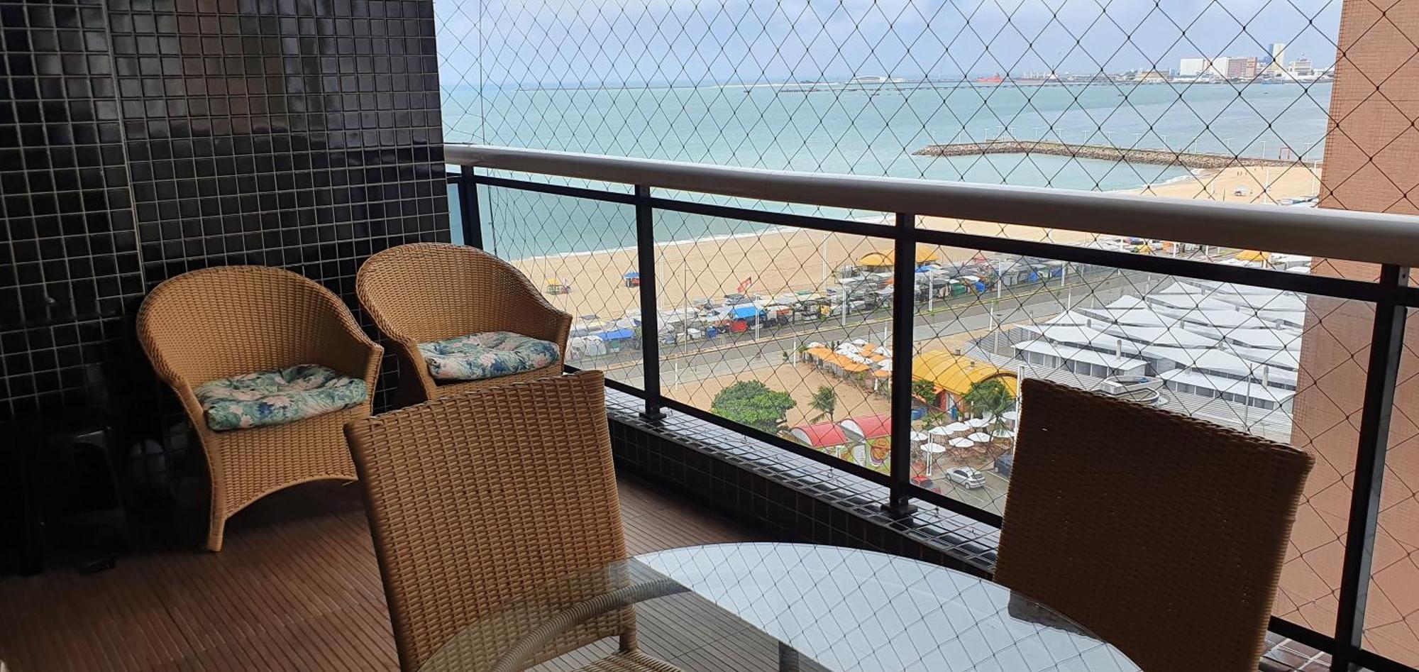 Apartamento Beira Mar Landscape By Wl Temporada Форталеза Экстерьер фото